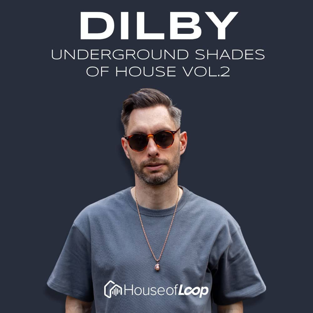 Cover art for Underground Shades of House Vol. 2 by Dilby – tech house sample pack for producers