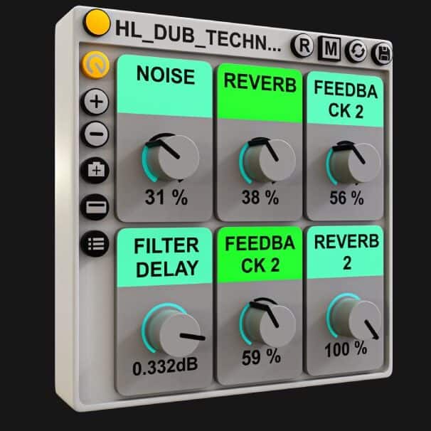 Dub Techno Delay 02 Ableton Rack | Ableton Racks | House of Loop