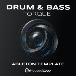Drum & Bass Torque ABLETON TEMPLATE 174 BPM with drum loops, deep bass, Serum Presets, Ableton stock plugins