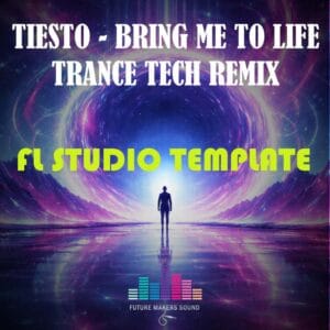 FL project of a trance tiesto template, free FL studio template, melodic techno template
