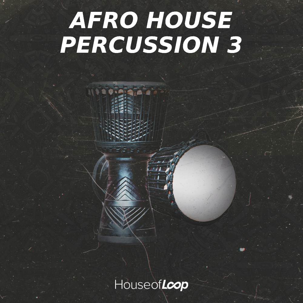 Afro House Percussion 3 Sample Pack – a dynamic collection of 233 expertly crafted loops